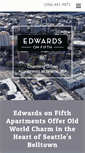 Mobile Screenshot of edwardsonfifth.com
